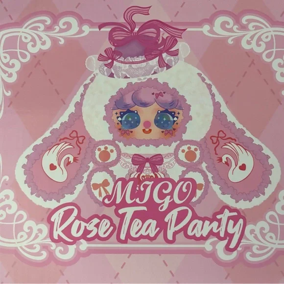 MIGO Rose Tea Party 600% Plush Series Lucky Bag Confirmed Strawberry Tea Party - Picture 10 of 11